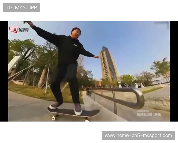 滑板街区赛选手跨越七级台阶一镜到底